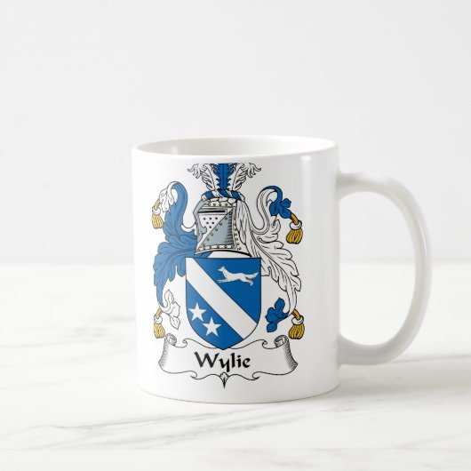 Wylie Familienwappen Kaffeetasse (Rechts)