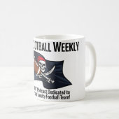 Wylie Football Weekly Coffee Tasse (VorderseiteRechts)