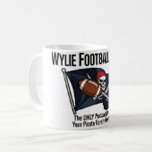 Wylie Football Weekly Coffee Tasse (Vorderseite Links)