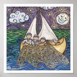 Wynken, Blyken und Nod Poster