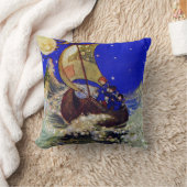 Wynken Blynken und Kopfnicken-Kinder Kissen (Decke)