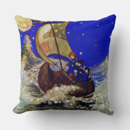 Wynken Blynken und Kopfnicken-Kinder Kissen