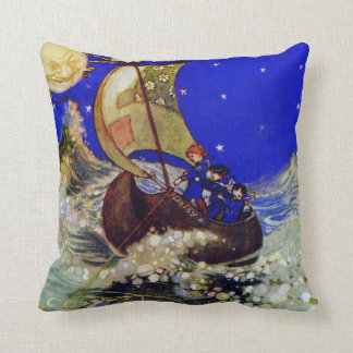 Wynken Blynken und Kopfnicken-Kinder Kissen