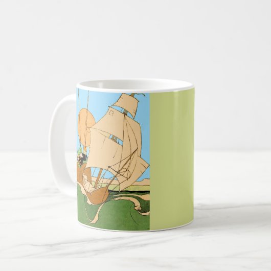 Wynken, Blynken und Nod Kaffeetasse (Vorderseite Links)