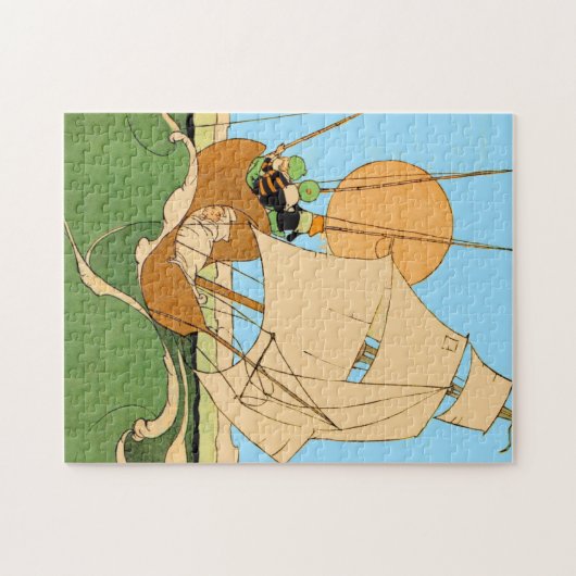 Wynken, Blynken und Nod Puzzle (Horizontal)