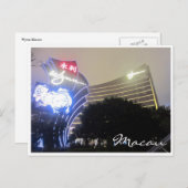 Wynn macau postkarte (Vorne/Hinten)