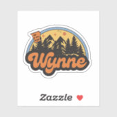 Wynne, Arkansas Sticker (Blatt)