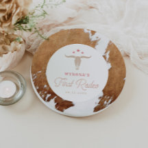 WYNONA Pink Cowgirl First Rodeo Geburtstagsparty