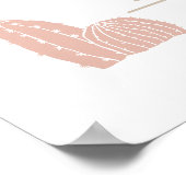 WYNONA Pink Cowgirl Last Rodeo Bachelorette Poster (Ecke)