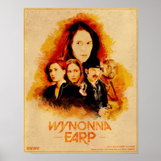 Wynonna Earp Western Style Cast 2 Poster (Vorne)