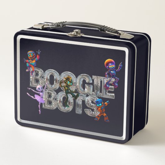 WYNOT Markenshop: Boogie Bots Crew Lunchbox (Vorderseite)