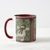 Wynter Blessins Snowman-Tasse Tasse (Links)