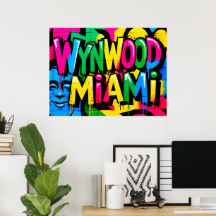 Wynwood Miami Florida Poster