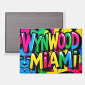 Wynwood Miami Magnet (Vorderseite/Rückseite)