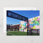 Wynwood Walls, Miami Postkarte (Vorne/Hinten)
