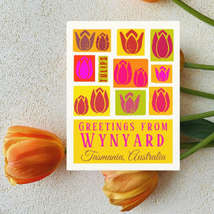 Wynyard Tasmanien Australien Tulpenfelder Postkarte