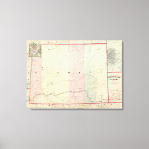 Wyoming 3 leinwanddruck