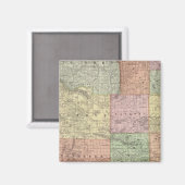 Wyoming 3 magnet (Vorderseite/Rückseite)