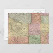 Wyoming 3 postkarte (Vorne/Hinten)