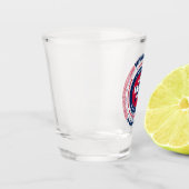 Wyoming 44. Star Patriotic Shot Glas (Links)