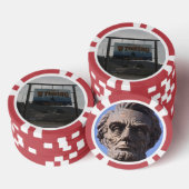 Wyoming, Abe Lincoln Pokerchips (Stapel)