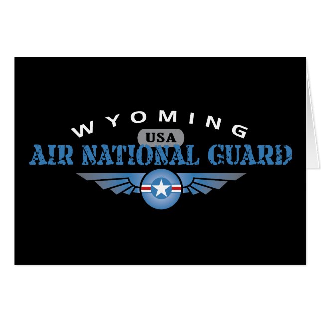 Wyoming Air National Guard (Vorderseite (Horizontal))