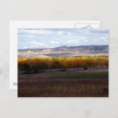 Wyoming Autumn Postkarte (Vorne/Hinten)