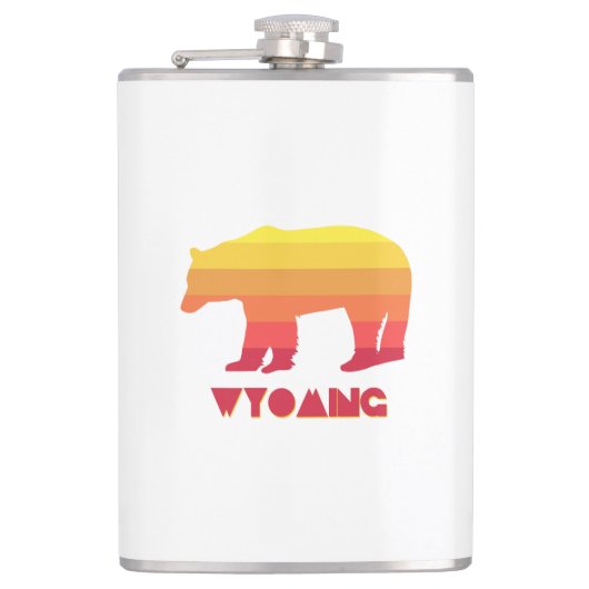Wyoming Bär Flachmann (Vorderseite)