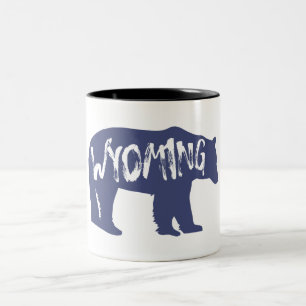 Wyoming Bär Zweifarbige Tasse