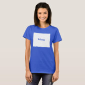 Wyoming Belong Staat Map T-Shirt (Vorne ganz)