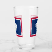 WYOMING BIER GLASS GLAS (Links)