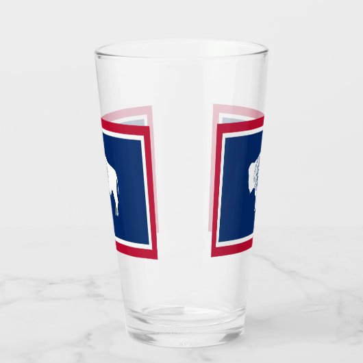 WYOMING BIER GLASS GLAS (Links)