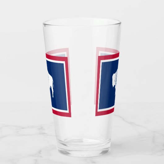 WYOMING BIER GLASS GLAS (Rechts)