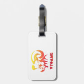 Wyoming Bighorn Sheep Gepäckanhänger (Rückseite vertikal)