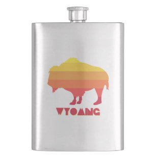 Wyoming Bison Flachmann