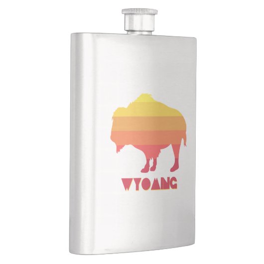 Wyoming Bison Flachmann (Rechts)