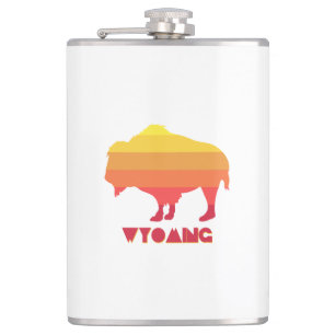 Wyoming Bison Flachmann