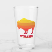 Wyoming Bison Glas (Vorderseite)