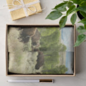 Wyoming Bison Nature Animal Fotografy Seidenpapier (Geschenk)