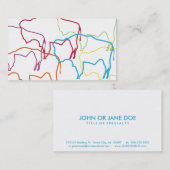 Wyoming Bison Stolz Unschärfe Visitenkarte (Vorne/Hinten)