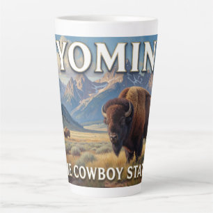Wyoming Bison Western Reise Staatsstolz Milchtasse