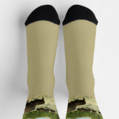 Wyoming-Bisons Socken (Oben)