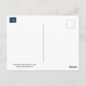 Wyoming Buffalo Postkarte (Rückseite)