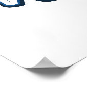 Wyoming-Cartoon-Logo Poster (Ecke)