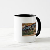 Wyoming (Cowboy)Große BriefszenenWyoming Tasse (VorderseiteRechts)