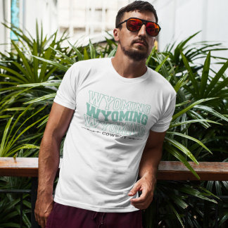 Wyoming Cowboy modern und elegant T-Shirt
