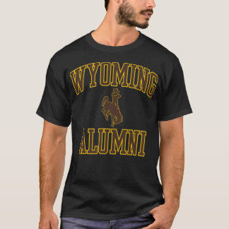 Wyoming Cowboys Apparel Alumni Classic Arch Sweats T-Shirt