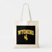 Wyoming Cowboys Apparel Fan Favorite Brown Arch Tragetasche (Rückseite)