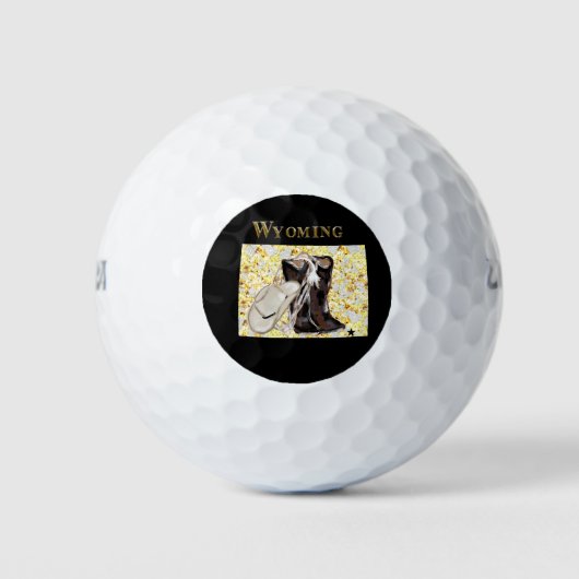 WYOMING DREAM GOLFBALL (Vorderseite)