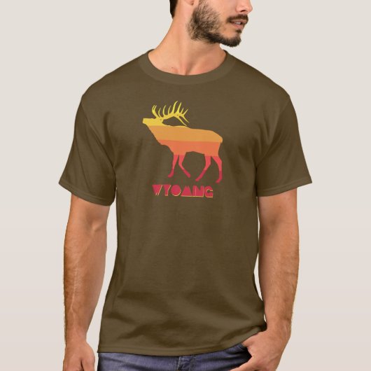 Wyoming Elk T-Shirt (Vorderseite)